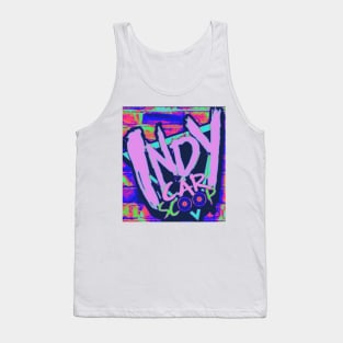 Indycar Scoop Pink Lemonade Logo Tank Top